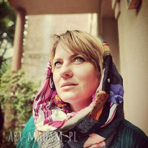 ruda klara komin patchworkowy wiosenny rozmiar uniwersalny box x1 koin