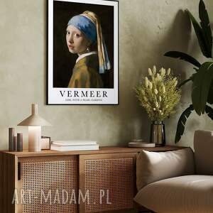 plakaty plakat dziewczyna z perłą vermeer - format 40x50 cm