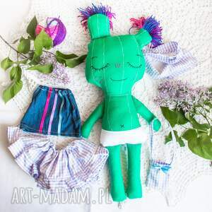 panna kaktus - 41 cm zestaw ubranek lalka kwiat dla dziewczynki, dzień dziecka