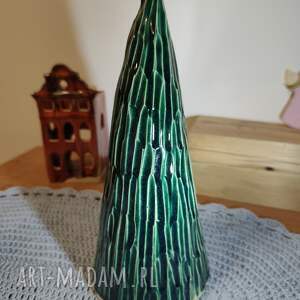 Choinka ceramiczna Wolna Chwila 25 cm - świąteczna ozdoba