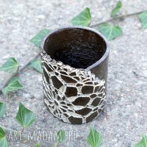 ręcznie robione ceramika ceramiczny kubek folk
