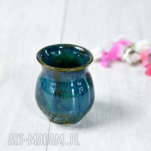handmade ceramika małe ceramiczne naczynie do yerba mate / matero ceramiczne handmade /