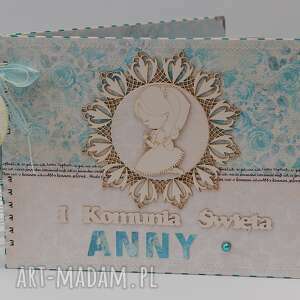 handmade scrapbooking albumy album komunijny