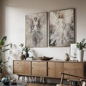 2cz 40x50 cm Anioły (set247) zestaw plakatów