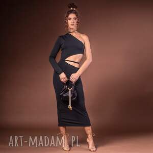 sukienki lori - asymetryczna sukienka z wycięciami