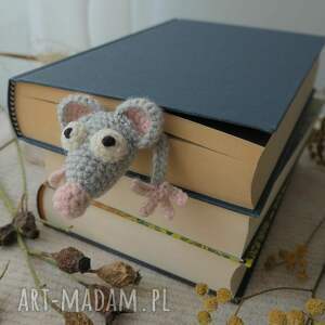 handmade zakładki zakładka do książki szczurek dla dziecka