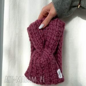 Opaska wełniana handmade 100% wełna