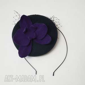 handmade ozdoby do włosów filemonka orchidea