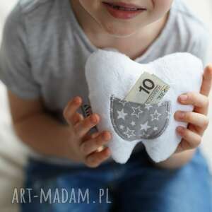 poduszka dziecięca ząbek mały wróżka zębuszka, prezent zębuszki dekoracja