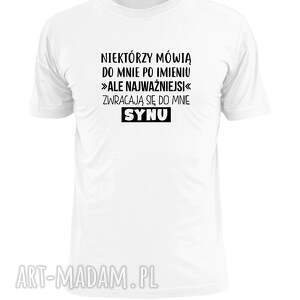 handmade koszulki koszulka z nadrukiem dla syna, synów, najlepszy syn, prezent