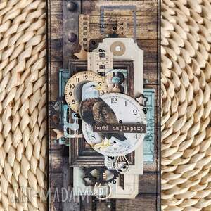 kartka męska życzeniami na prezent