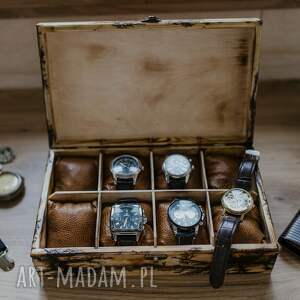 handmade zegarki pudełko na zegarki