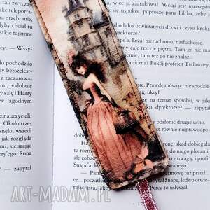 zakładka do książki dama 1, kobieta