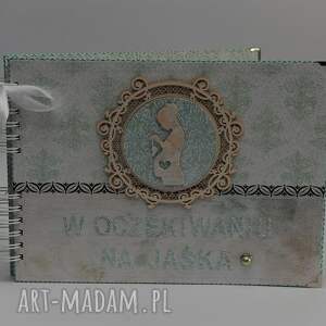 ręczne wykonanie scrapbooking albumy album ciążowy