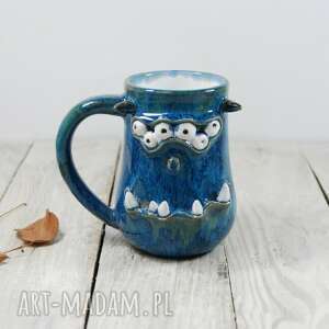 handmade ceramika kubek ceramiczny potworek