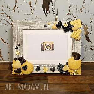 ramka na zdjęcia ozdobna dekoracyjna czekolada i ciastka 3