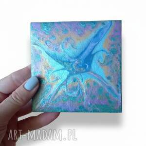 wir kolorów - unikalny magnes handmade na lodówkę, prezent do domu