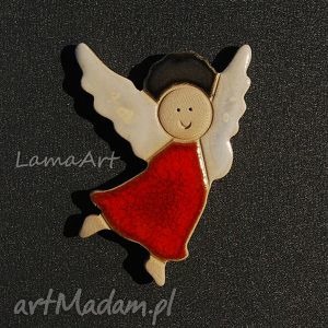handmade magnesy sympatyczny aniołek