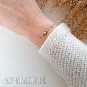 bransoletka z jaspisem, biżuteria bransoletki delikatna biżuteria