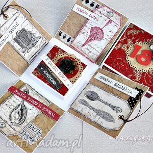 ręcznie wykonane scrapbooking kartki urodzinowy exploding box