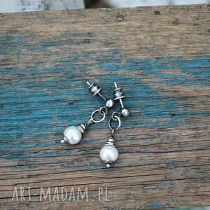 perełki - sztyfty, perły, drobne kolczyki, minimalistyczne kolczyki wieczorowe