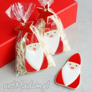 handmade święta prezenty św. Mikołaj - magnes