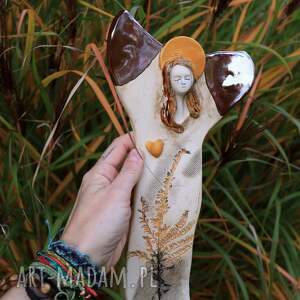 dekoracje anioł z nawłocią, aniołek ścianę ślub, chrzest