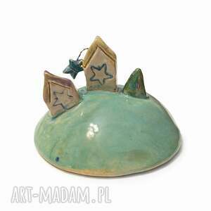domek ceramiczny, prezent, rękodzieło dekoracja