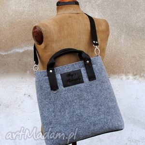 handmade torebki tote "pani aniu - " black