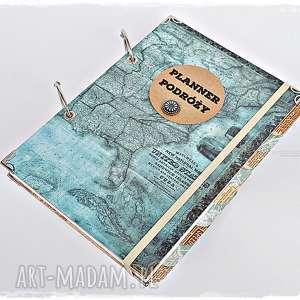 ręcznie robione scrapbooking albumy planner podróży - pamiętnik