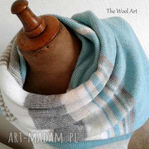 handmade szaliki duży szal