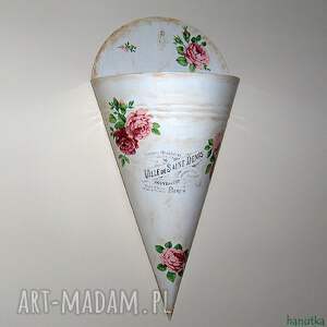 RÓŻANY ROŻEK na doniczkę, osłonka, doniczka, elegancka