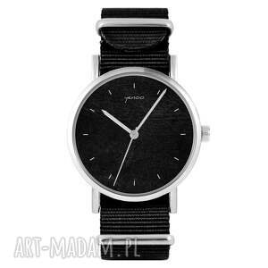 ręczne wykonanie zegarki zegarek - czarny czarny, nylonowy, unisex