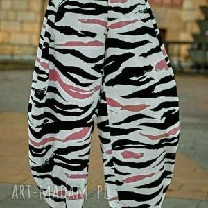 Wild Thing II / lniane spodnie z szerokimi nogawkami