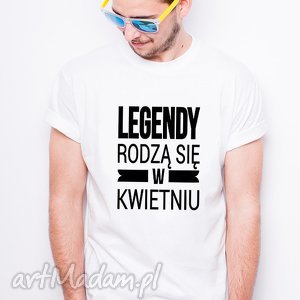 ręcznie zrobione koszulki t-shirt męski - legendy rodzą się