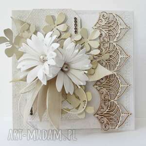 ślubny szyk w pudełku - Scrapbooking kartki