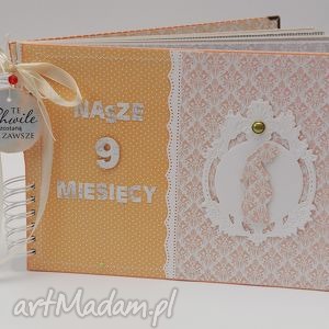 ręcznie wykonane scrapbooking albumy album ciążowy