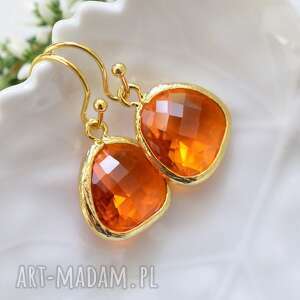 amber drops in gold