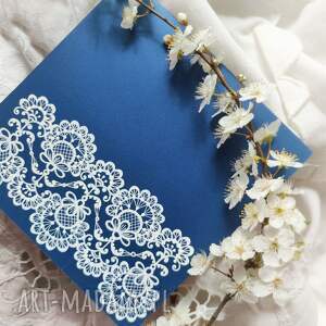 elegancka kartka rocznica, chrzest, komunia, ślub KORONKA