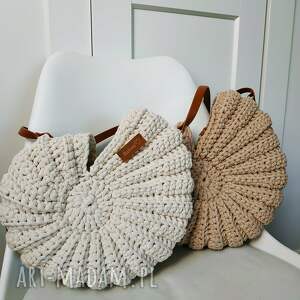 handmade torebki torba przez ramię w kształcie muszki " seashell"