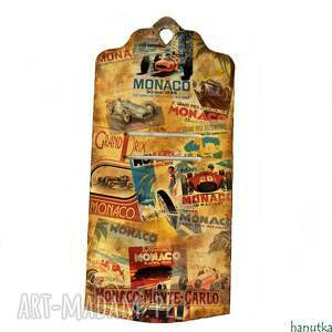 grand prix monaco - deseczka pod kalendarz, podkładka, zawieszka, wyścigi ozdoba