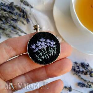 naszyjnik wieczór o zapachu lawendy 4, bukiet kwiatów siostry, styl vintage