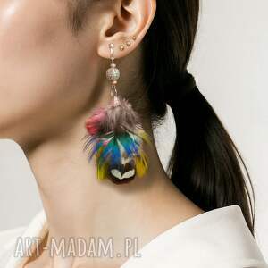 Klipsy leciutkie pióra, klip, fo, dam, et, boh, fri