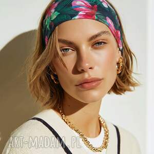 Opaska rozciągliwa dzianinowa na podszewce rozmiar uniwersalny