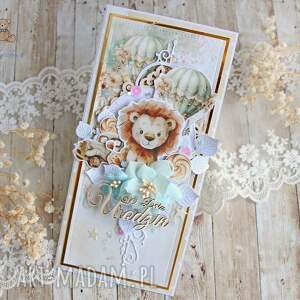 handmade scrapbooking kartki kartka urodzinowa dla dziecka prezent na urodziny "little