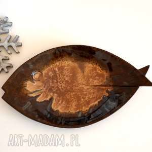ręczne wykonanie dekoracje ryba ceramiczna