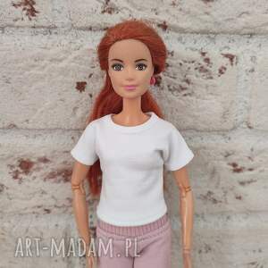 prezent na święta, ubranka dla lalek koszulka lalki barbie sowa