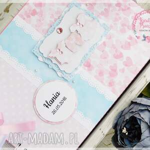 handmade scrapbooking albumy album dziecięcy