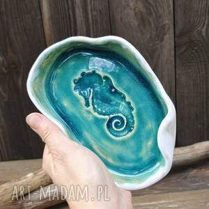 Prezent Ceramiczna podstawka konik morski (c888)