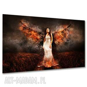 obraz na płótnie anioł A1 120x80cm do sypialni